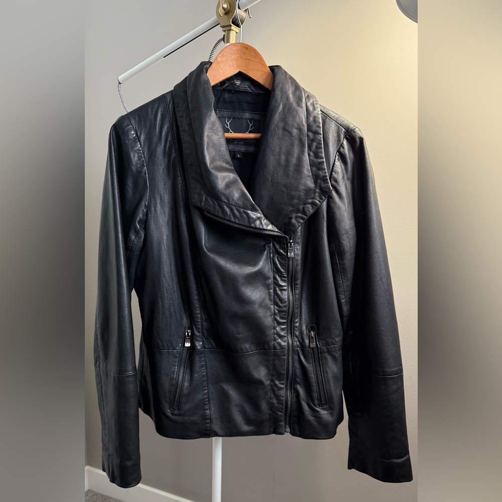 BOD & CHRISTENSEN Leather Jacket size L